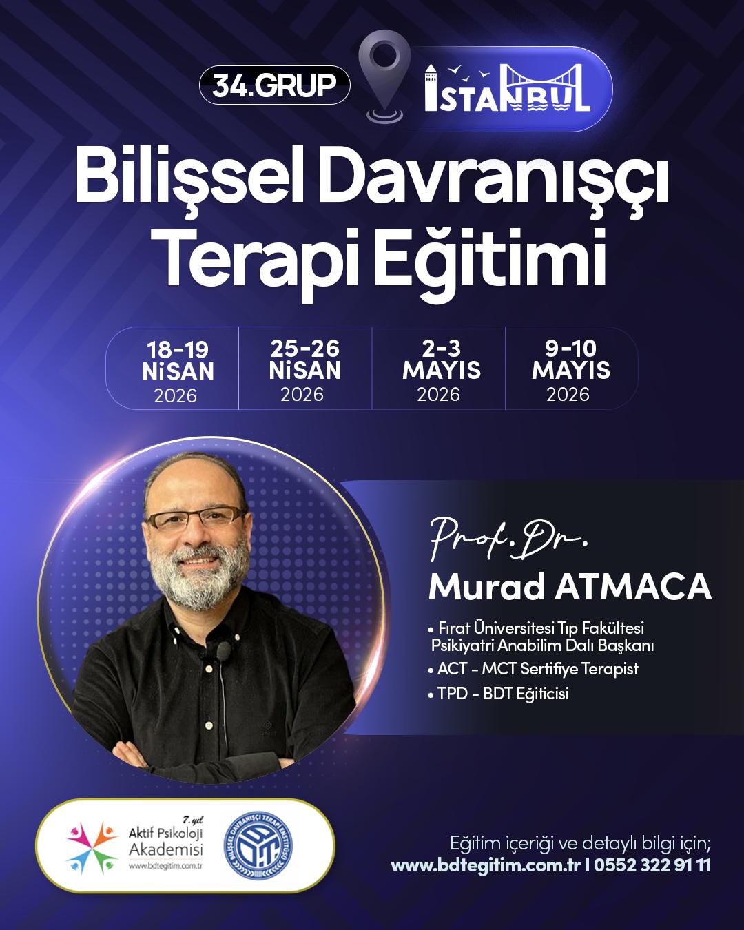 Bilişsel Davranışçı Terapi Eğitimi